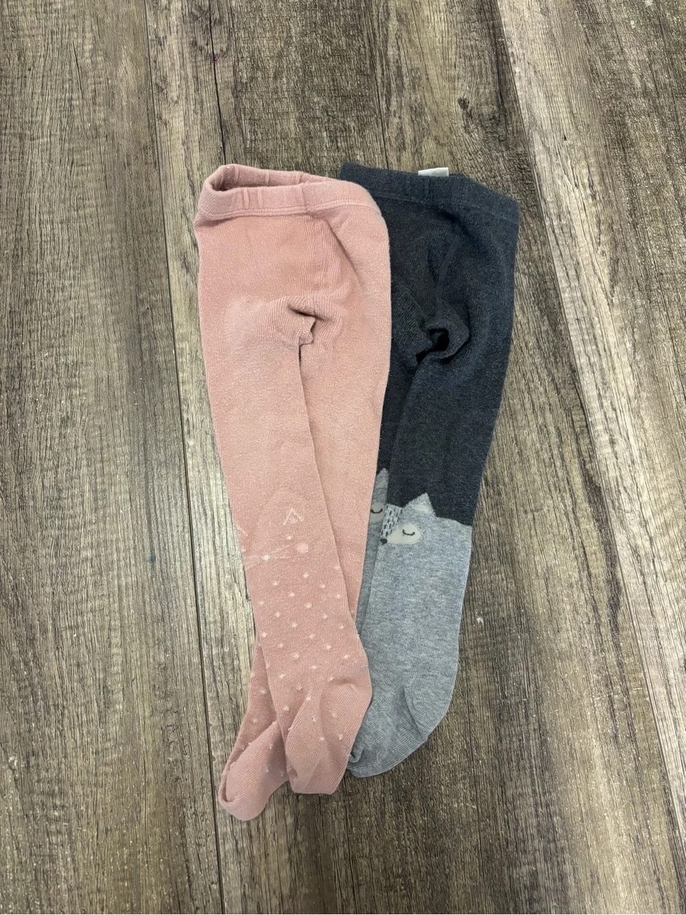 Zara 6/12 month fox and cat tights